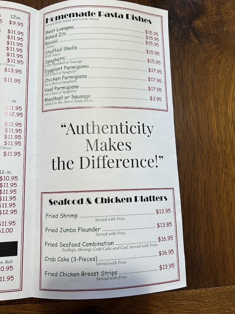 Ercole's Pizza Menu image 4
